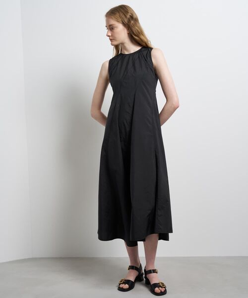 LANVIN en Bleu(ランバンオンブルー)の「エスカルゴフレアワンピース(ワンピース・レディース・ブラウン/オフホワイト/ブラック・38/36)」の3枚目の写真