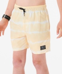 N.s（エヌドットエス）の「【RIPCURL/リップカール】TUBE HEADS DYE VOLLEY -BOY　水陸両用　キッズ　ウエストゴム　ナイロンボードショーツ・バギーショーツ(水着)（水着）」