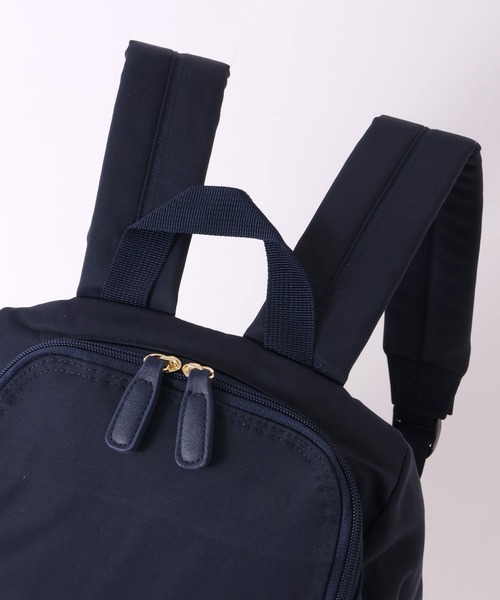 AVOCA(アヴォカ)の「【AVOCA/アヴォカ】Backpack/チャーム付き バックパック(バックパック/リュック・レディース・ネイビー/ベージュ・FREE)」の14枚目の写真