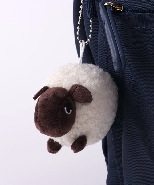 AVOCA(アヴォカ)の「【AVOCA/アヴォカ】Backpack/チャーム付き バックパック(バックパック/リュック・レディース・ネイビー/ベージュ・FREE)」の15枚目の写真