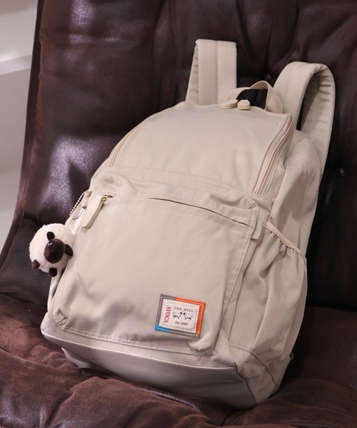 AVOCA(アヴォカ)の「【AVOCA/アヴォカ】Backpack/チャーム付き バックパック(バックパック/リュック・レディース・ネイビー/ベージュ・FREE)」の20枚目の写真