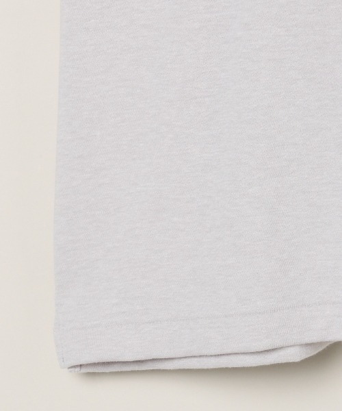 three dots(スリードッツ)の「フューズ ダブルフェイス Tシャツ(Tシャツ/カットソー・メンズ・ベージュ/グレー・SMALL/MEDIUM/LARGE)」の7枚目の写真