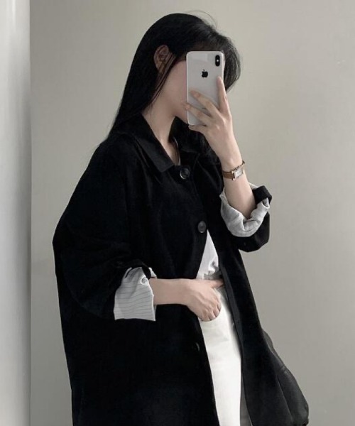 襟付きシングルブレストジャケット（その他アウター）｜FAVORITO