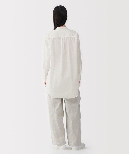 MUJI Labo(ムジラボ)の「〔MUJI Labo〕婦人 ポプリンリラックスフィットチュニック(チュニック・レディース・ライトグレー系/ブルー系/オフホワイト・L/M/XL/S)」の6枚目の写真
