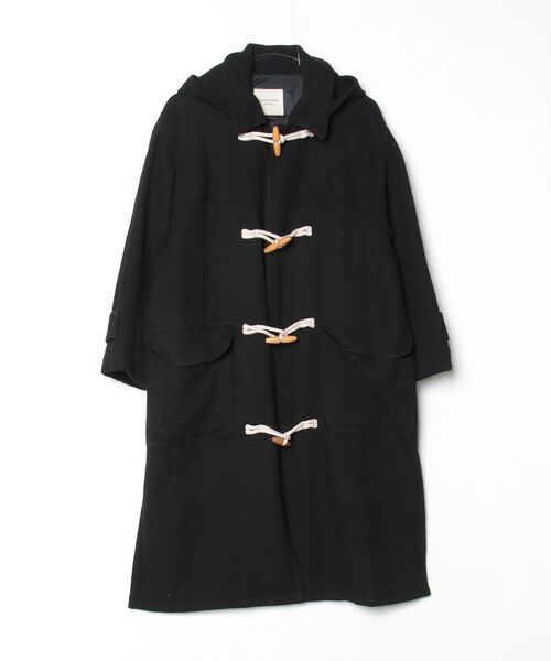 FREAK'S STORE ブラック ダッフルコート ブランド古着】ダッフルコート（ダッフルコート）｜FREAK'S STORE