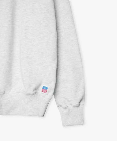 BIRTHDAYSUIT（バースデースーツ）の「FLAG SWEAT (GREY)（スウェット・レディース・その他・LARGE/MEDIUM/SMALL/X-SMALL）」の4枚目の写真