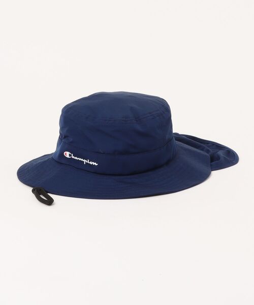 Champion(チャンピオン)の「Champion/チャンピオン サンシールドアドベンチャー(ハット・キッズ・ブラック/ネイビー/ベージュ/サックスブルー・54cm)」の3枚目の写真