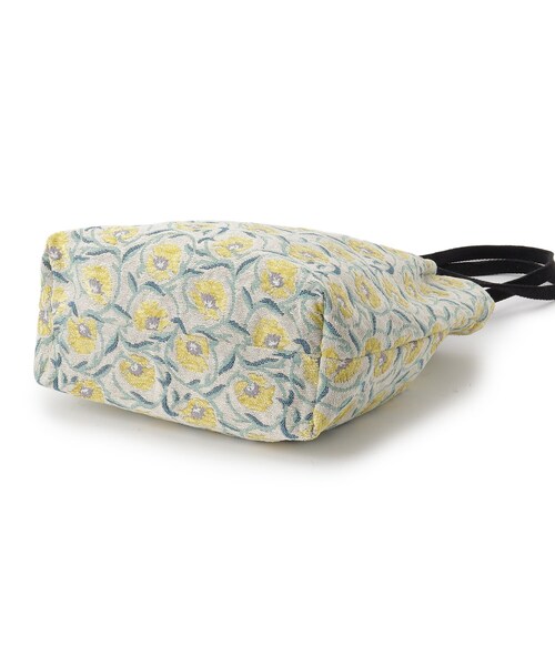 SHOO・LA・RUE（シューラルー）の「【インド製/選べる4柄】ジャカードトートバッグ（トートバッグ・レディース・ピンク系8/ベージュ系3/イエロー系3/ブラック系3・00）」の19枚目の写真