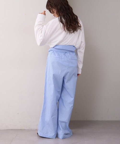 WILLOW（ウィロー）の「【willow】かすれロゴオーバーロンTEE（Tシャツ/カットソー・レディース・グレー/ホワイト・ONE SIZE）」の12枚目の写真