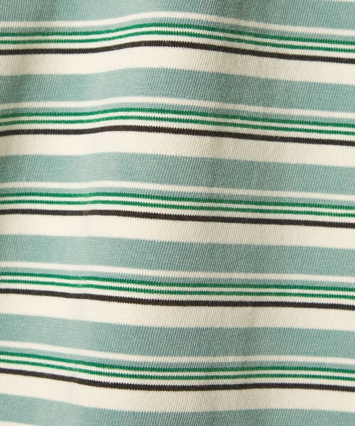 MONKEY TIME（モンキータイム）の「ウォッシュド ボーダー ロングスリーブ Tシャツ（Tシャツ/カットソー・メンズ・ブラック/ブラウン/ターコイズブルー・S/XL/L/M）」の15枚目の写真