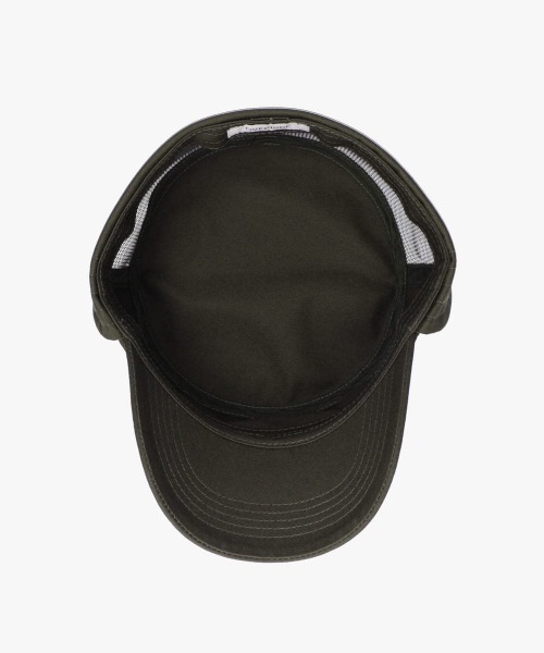 OVERRIDE（オーバーライド）の「OVERRIDE  FLAP DE GAULLE CAP SG / オーバーライド（キャップ・レディース・ベージュ/チャコール・57~59cm）」の11枚目の写真