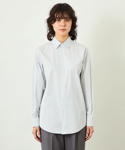 MACKINTOSH PHILOSOPHY(マッキントッシュ フィロソフィー)の「【GREY LABEL】THOMAS MASONレギュラーカラーシャツ(シャツ/ブラウス・レディース・グレー系その他2/グリーン系その他4/ブルー系その他4/ブルー系その他2・2/6/4)」の9枚目の写真