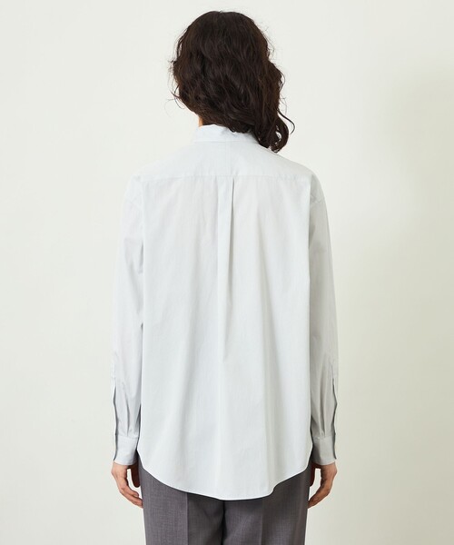 MACKINTOSH PHILOSOPHY(マッキントッシュ フィロソフィー)の「【GREY LABEL】THOMAS MASONレギュラーカラーシャツ(シャツ/ブラウス・レディース・グレー系その他2/グリーン系その他4/ブルー系その他4/ブルー系その他2・2/6/4)」の11枚目の写真