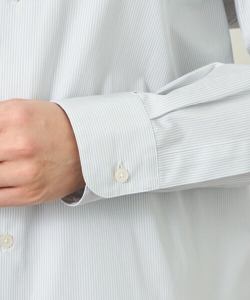 MACKINTOSH PHILOSOPHY(マッキントッシュ フィロソフィー)の「【GREY LABEL】THOMAS MASONレギュラーカラーシャツ(シャツ/ブラウス・レディース・グレー系その他2/グリーン系その他4/ブルー系その他4/ブルー系その他2・2/6/4)」の12枚目の写真