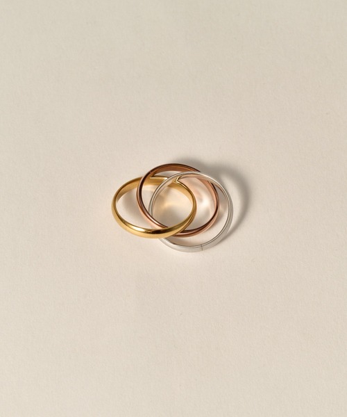 novice（ノーヴィス）の「【novice】Trinity Ring［Stainless］（リング・レディース・その他・8/13）」の2枚目の写真