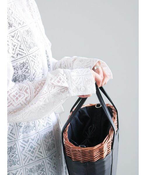 Te chichi（テチチ）の「レースシャツワンピース（ワンピース・レディース・オフホワイト/ブラック・F）」の10枚目の写真