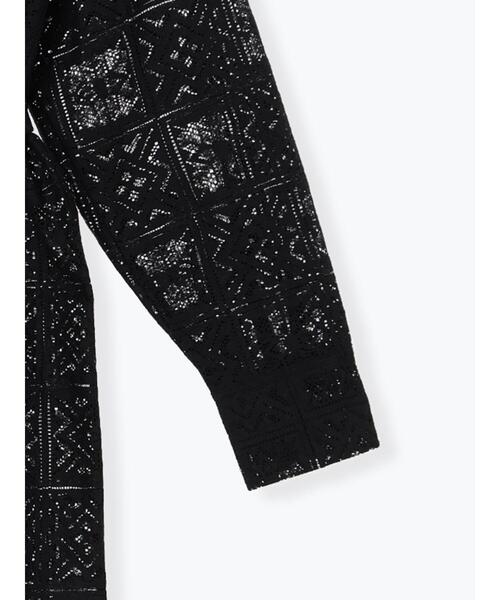 Te chichi（テチチ）の「レースシャツワンピース（ワンピース・レディース・オフホワイト/ブラック・F）」の16枚目の写真