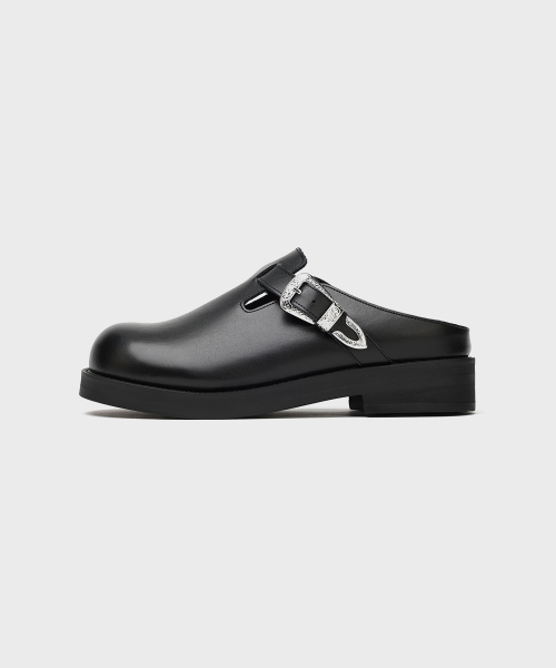 FIRENZE ATELIER（フィレンツェアトリエ）の「[SECOND.A] アンティークバックル6CMバルーンブローファー2NDS090B [ブラック]（サンダル・メンズ・その他・25cm/26cm/27cm/28cm）」の4枚目の写真