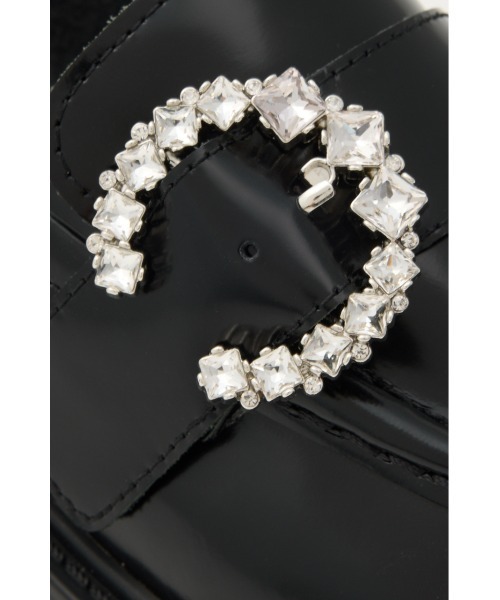 STACCATO（スタッカート）の「ﾑｰﾝｿﾌﾄﾗｲﾄﾛｰﾌｧｰ（ローファー・レディース・キナリ/ブラック・24.5cm/24.0cm/23.5cm/23.0cm/22.5cm）」の10枚目の写真