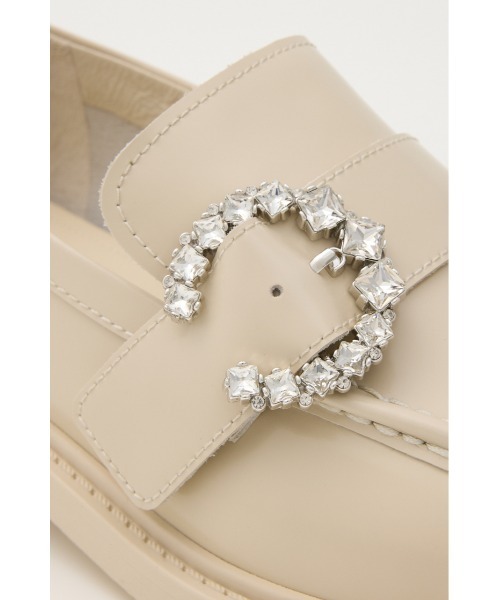 STACCATO（スタッカート）の「ﾑｰﾝｿﾌﾄﾗｲﾄﾛｰﾌｧｰ（ローファー・レディース・キナリ/ブラック・24.5cm/24.0cm/23.5cm/23.0cm/22.5cm）」の8枚目の写真