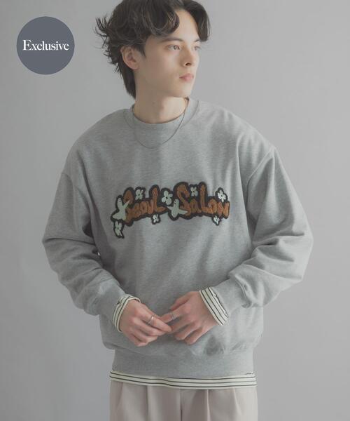 SENSE OF PLACE by URBAN RESEARCH（センスオブプレイスバイアーバンリサーチ）の「『別注』MARK GONZALES×SENSE OF PLACE　スウェット（スウェット・メンズ・ブルー/グレー/ブラック・LARGE/MEDIUM）」の2枚目の写真