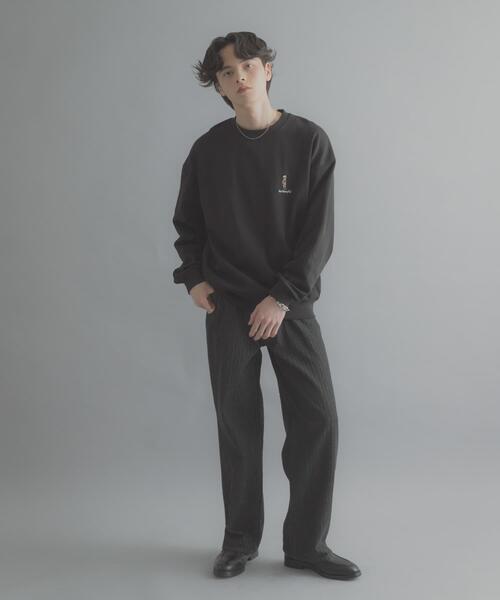 SENSE OF PLACE by URBAN RESEARCH（センスオブプレイスバイアーバンリサーチ）の「『別注』MARK GONZALES×SENSE OF PLACE　スウェット（スウェット・メンズ・ブルー/グレー/ブラック・LARGE/MEDIUM）」の8枚目の写真