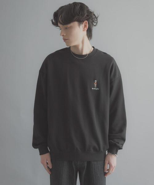 SENSE OF PLACE by URBAN RESEARCH（センスオブプレイスバイアーバンリサーチ）の「『別注』MARK GONZALES×SENSE OF PLACE　スウェット（スウェット・メンズ・ブルー/グレー/ブラック・LARGE/MEDIUM）」の9枚目の写真