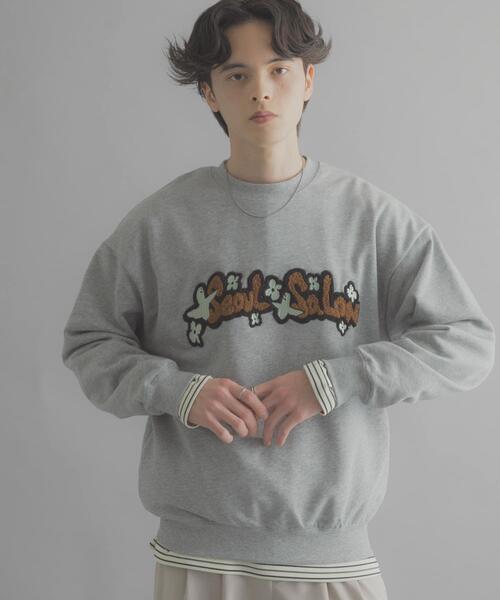 SENSE OF PLACE by URBAN RESEARCH（センスオブプレイスバイアーバンリサーチ）の「『別注』MARK GONZALES×SENSE OF PLACE　スウェット（スウェット・メンズ・ブルー/グレー/ブラック・LARGE/MEDIUM）」の15枚目の写真