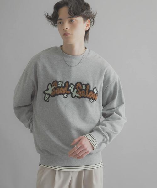 SENSE OF PLACE by URBAN RESEARCH（センスオブプレイスバイアーバンリサーチ）の「『別注』MARK GONZALES×SENSE OF PLACE　スウェット（スウェット・メンズ・ブルー/グレー/ブラック・LARGE/MEDIUM）」の17枚目の写真