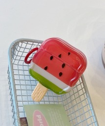 Fun & Daily（ファンアンドデイリー）の「スイカ エアポッズケース / AirPods 4 / Pro2（ヘッドフォン/イヤホン）」