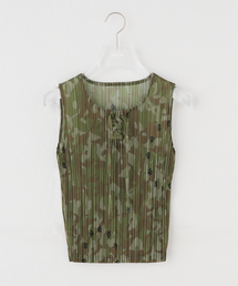 PULP/417EDIFICE（パルプフォーワンセブンエディフィス）の「P.A.M. / パークスアンドミニ KALLIMA PLEATED TANK TOP（タンクトップ）」