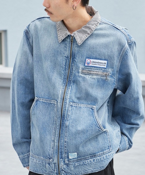 Liberaiders/リベレイダース DENIM WORK JACKET ライトアウター デニム