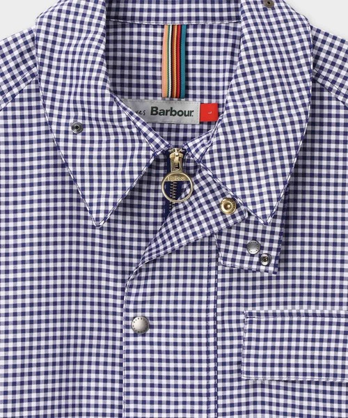 Paul Smith（ポールスミス）の「Paul Smith Loves Barbour "Transport" シャツジャケット / 163703 MCA1128（その他アウター・メンズ・ブルー・SMALL/MEDIUM/LARGE/X-LARGE）」の14枚目の写真