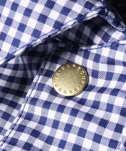 Paul Smith（ポールスミス）の「Paul Smith Loves Barbour "Transport" シャツジャケット / 163703 MCA1128（その他アウター・メンズ・ブルー・SMALL/MEDIUM/LARGE/X-LARGE）」の2枚目の写真