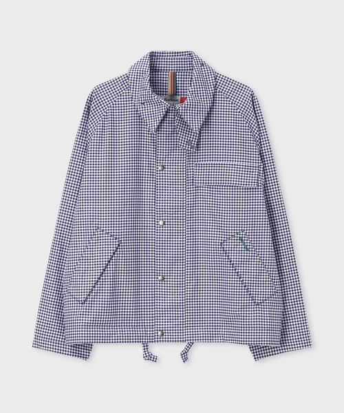 Paul Smith（ポールスミス）の「Paul Smith Loves Barbour "Transport" シャツジャケット / 163703 MCA1128（その他アウター・メンズ・ブルー・SMALL/MEDIUM/LARGE/X-LARGE）」の13枚目の写真