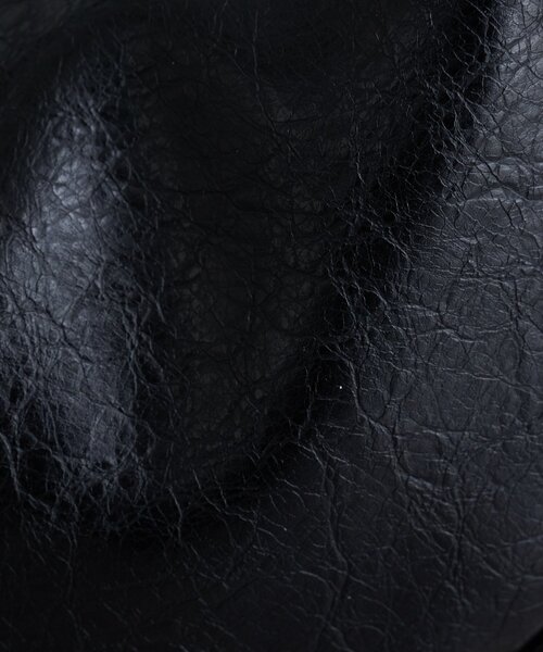 Kastane(カスタネ)の「【一部店舗限定】B フェイクレザームーンBAG(ハンドバッグ・レディース・アイボリー/ブラック/イエロー・FREE)」の17枚目の写真