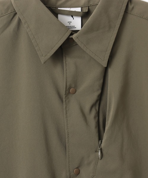 PUMA(プーマ)の「PUMA OVERSIZED SS SHIRT / プーマ ユニセックス オーバーサイズド ショートスリーブ シャツ(シャツ/ブラウス・メンズ・ブラック/ベージュ/グリーン・S/XL/L/M)」の5枚目の写真