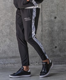 1minute 1second（ワンミニットワンセカンド）の「mp14689-nylon x knit line easy pants イージーパンツ(1M26N020)（その他パンツ）」
