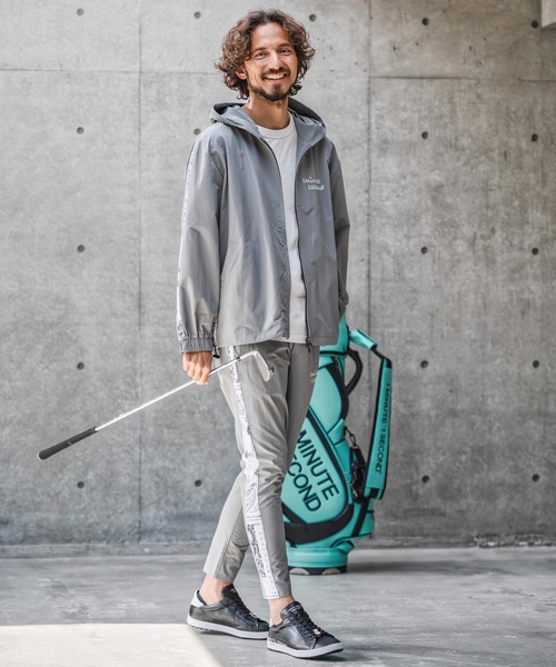 1minute 1second(ワンミニットワンセカンド)の「mp14689-nylon x knit line easy pants イージーパンツ(1M26N020)(その他パンツ・メンズ・ブラック×ホワイト/ブラック×ブラック/グレー・S/XL/L/M)」の8枚目の写真