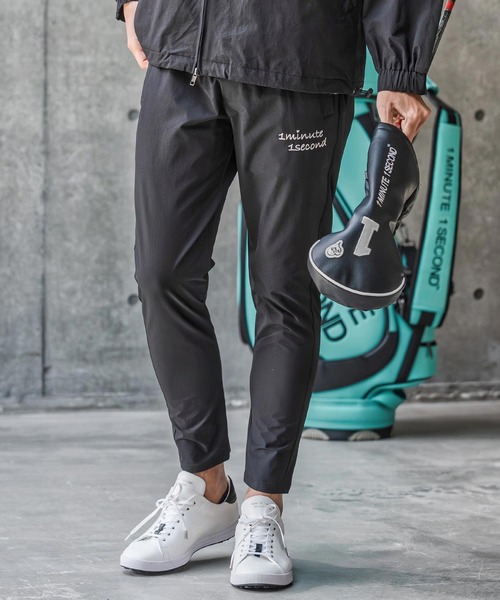 1minute 1second(ワンミニットワンセカンド)の「mp14689-nylon x knit line easy pants イージーパンツ(1M26N020)(その他パンツ・メンズ・ブラック×ホワイト/ブラック×ブラック/グレー・S/XL/L/M)」の18枚目の写真
