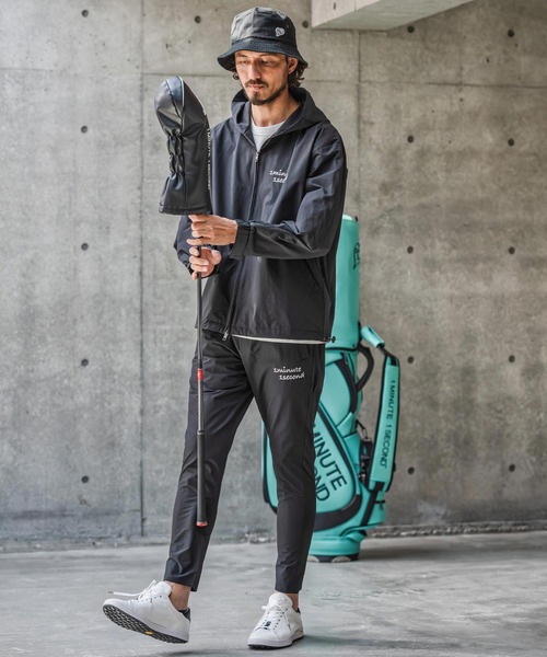 1minute 1second(ワンミニットワンセカンド)の「mp14689-nylon x knit line easy pants イージーパンツ(1M26N020)(その他パンツ・メンズ・ブラック×ホワイト/ブラック×ブラック/グレー・S/XL/L/M)」の22枚目の写真
