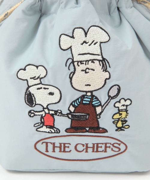 BAYFLOW（ベイフロー）の「【PEANUTS】保冷保温巾着トートS（トートバッグ・レディース・ライトグレー/ライトブルー/アイボリー/ブラック・0）」の17枚目の写真