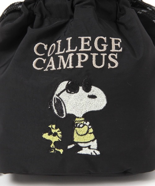 BAYFLOW（ベイフロー）の「【PEANUTS】保冷保温巾着トートS（トートバッグ・レディース・ライトグレー/ライトブルー/アイボリー/ブラック・0）」の13枚目の写真