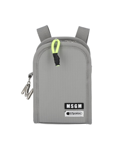 MSGM（エムエスジーエム）の「【MSGM×LeSportsac】Voyager Micro Backpack Grey（バックパック/リュック・レディース・グレー・ONE SIZE）」の4枚目の写真
