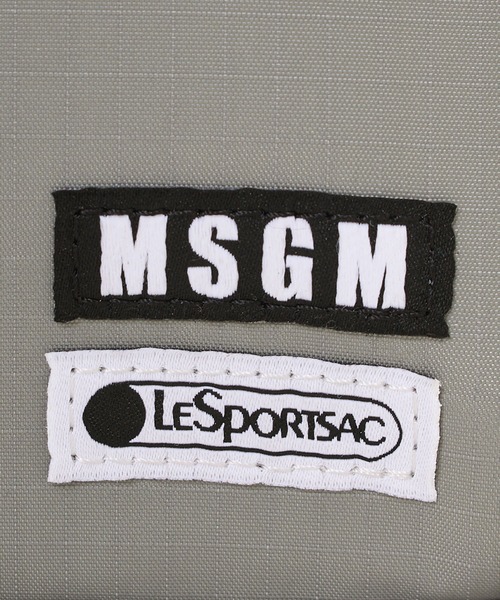 MSGM（エムエスジーエム）の「【MSGM×LeSportsac】Voyager Micro Backpack Grey（バックパック/リュック・レディース・グレー・ONE SIZE）」の10枚目の写真