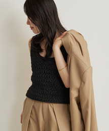 plage | R’IAM HAND ニットタンク(タンクトップ)