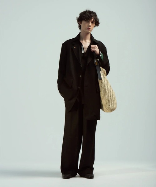 BED J.W. FORD(ベッドフォード)の「【BED J.W. FORD/ベッドフォード】Nice Material Easy J(テーラードジャケット・メンズ・ブラウン/ブラック・0)」の4枚目の写真