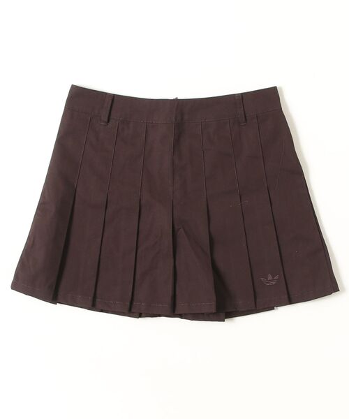 adidas(アディダス)の「ツイル プリーツ スカート / アディダスオリジナルス adidas Originals(スカート・レディース・ブラウン・SMALL/XX-LARGE/3XL/LARGE/MEDIUM/X-LARGE)」の6枚目の写真