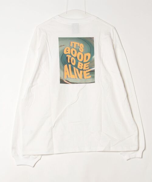 PARROTT CANVAS（パロットキャンバス）の「PC L/S T-shirt "Alive"（Tシャツ/カットソー・レディース・ホワイト・FREE）」の5枚目の写真