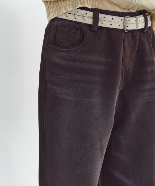 MMIC（エムエムアイシー）の「DECAY SWEATPANTS (BROWN)（スウェットパンツ・メンズ・その他・SMALL/MEDIUM/LARGE）」の6枚目の写真